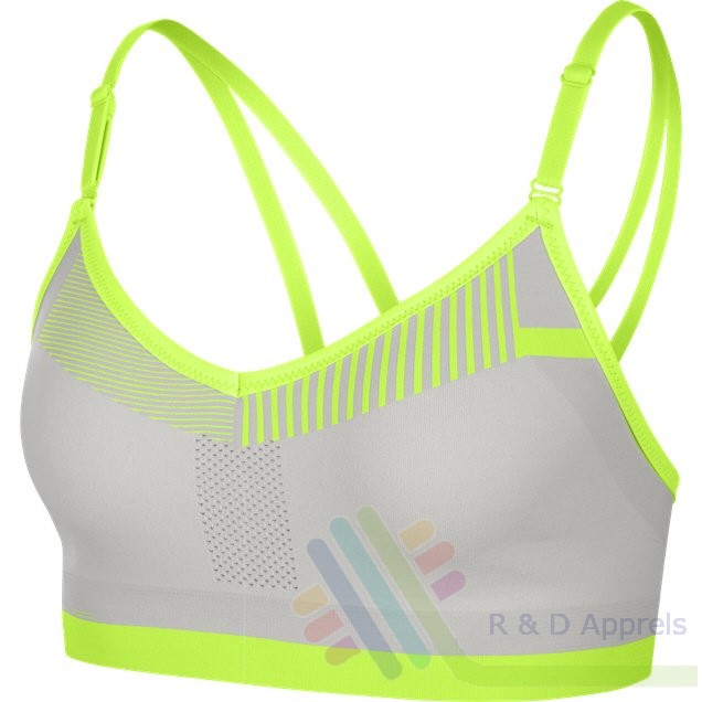 INDY FLYKNIT BRA, GREY